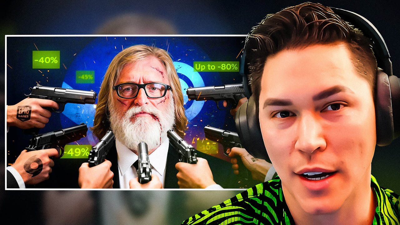 "How Steam Became The Only Good Monopoly In Existence" | Aztecross Reacts