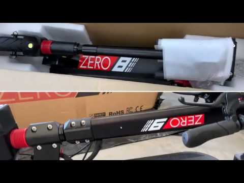 Comparison Zero 8 & Zero 9 E-Scooters | ZERO Тротинетки