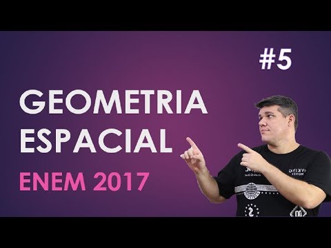SPATIAL GEOMETRY - ENEM 2017 #5