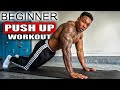 PUSH UP PROGRESSION WORKOUT FOR BEGINNERS