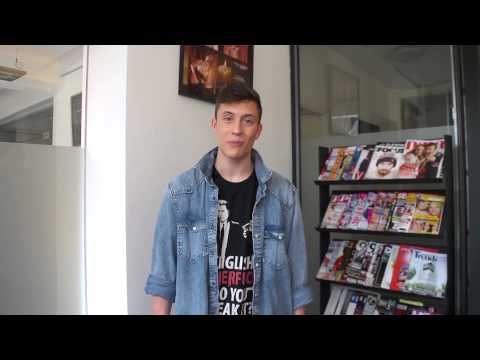 Loïc Nottet (Belgium) greetings to Eurovision fans