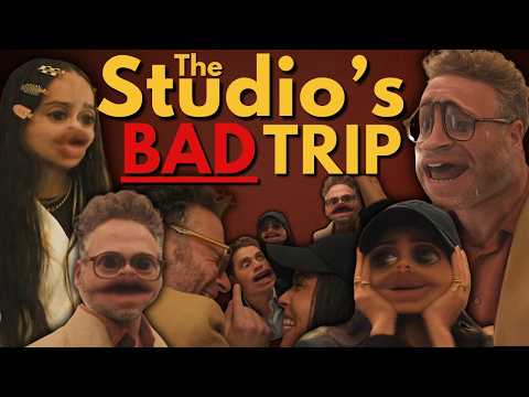 Zoe Kravitz and Seth Rogen TRIPPING OUT on The Studio