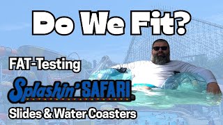 Do We Fit Splashin’ Safari Water-Coaster & Slide FAT TEST 🛟