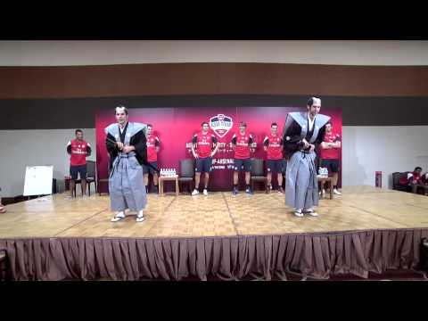Arsenal Tour 2013 - Day 12 & 13 - Samurai, sushi and other stuff
