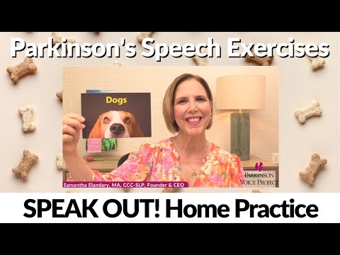 Parkinson's Speech Exercises: Dogs