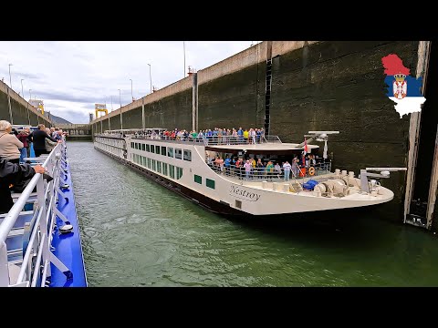 Trecerea prin ecluza Porțile de Fier 1