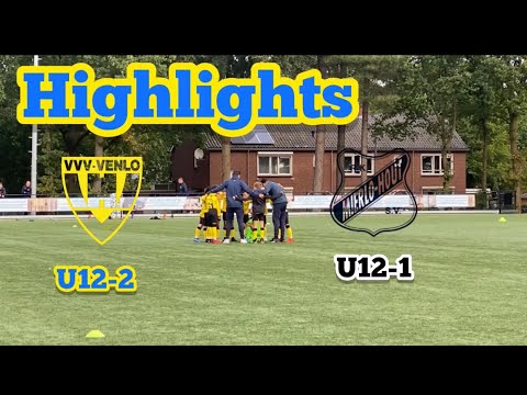 HIGHLIGHTS U12  VVV VENLO-MIERLO HOUT (1-0) 2-10-2021 #nederland #jeugdvoetbalopleiding#jeugdvoetbal
