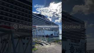 Msc Preziosa in Scotland with msc friends franchini stark 🫶 #mscpreziosa