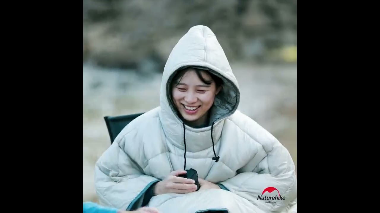 Спальний мішок-пончо Naturehike NH18D010-P, Hollow cotton, бронзовий