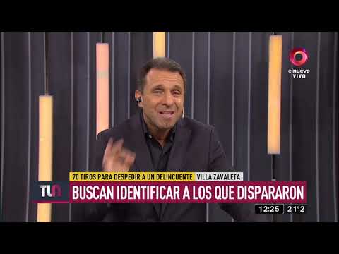 Despidieron a los tiros a un joven delincuente en la Villa Zavaleta
