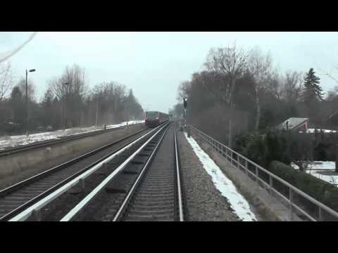 Führerstandsmitfahrt S-Bahn Berlin S5 Strausberg - Lichtenberg