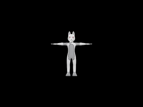 Vrchat Wolf Model