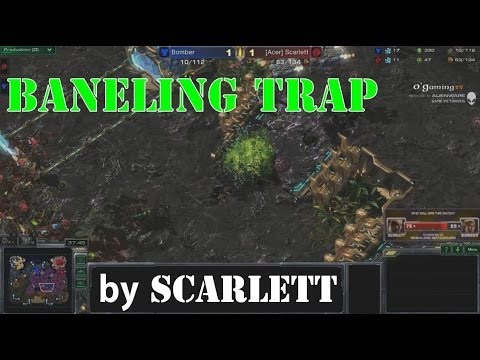 StarCraft 2 - Highlight Scarlett Baneling Trap - Red Bull Battlegrounds sur Ogaming.tv [FR]