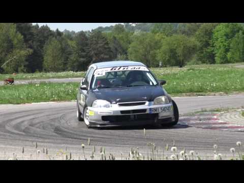 Bigda Zenon - Honda Civic - SuperOES 5 Runda  Tor Kielce 20-05-2017