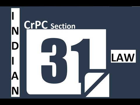 CrPC Section 31 In Hindi | Sentences In Cases Of Conviction Of Several Offences At One Trial Video