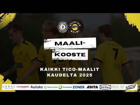 Maalikooste: Kaikki Tico-maalit kaudelta 2025