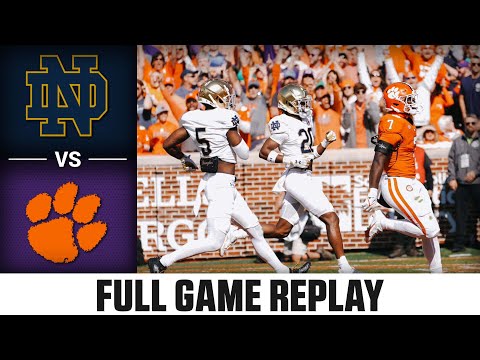 Notre Dame vs. Clemson Full Game Replay | 2023 ACC Football