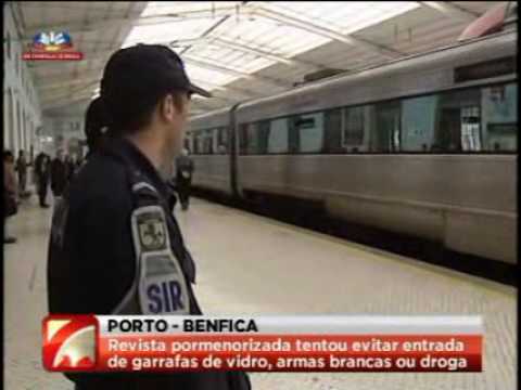 CVP acompanha Claque do Benfica ao Porto ( Porto-Benfica)