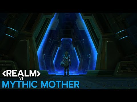 REALM vs Mythic MOTHER in Uldir (holy priest + frost mage + resto shaman pov)