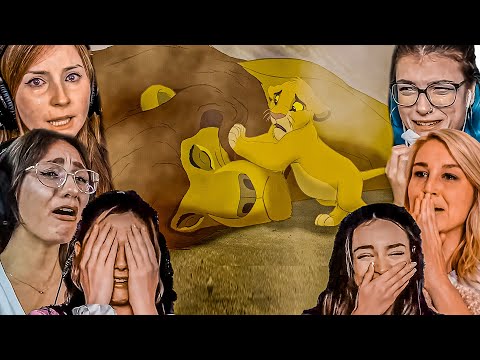 TOP FEMALE "HEARTBREAKING MUFASA END" Reactions! Lion King Movie Reaction