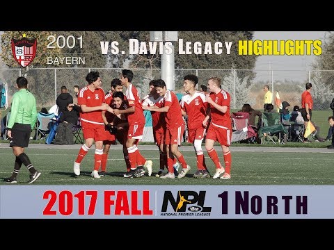 2017-11-19 HIGHLIGHTS: ASR Bayern Fall NPL 1 North G8 v Davis Legacy