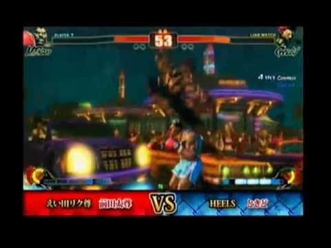 [SF4 Japan Nationals] Eita (Ak) Maeda (Balrog) Rikuson (Sa) vs Mago (Sa)Tokido (Ak) Akimo (Ho) #2