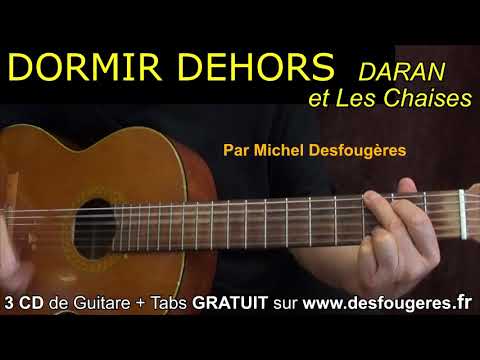 DORMIR DEHORS - Daran - Démo guitare pour mes élèves (et pour les autres ;o)