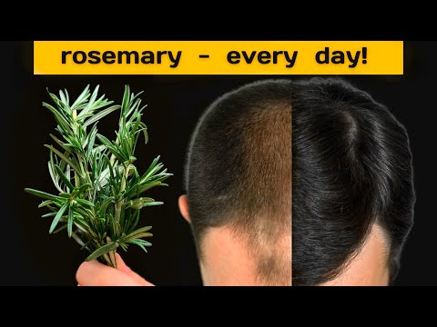 GUTE NACHRICHTEN! Vorteile der täglichen Verwendung von Rosmarin für das Haar