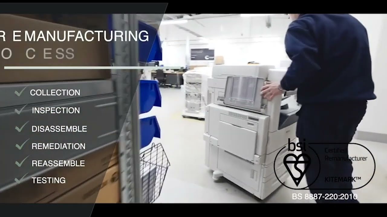 Remanufacturing extends the life of our technology. YouTube Video