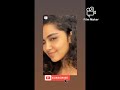 Latest Instagram Reels Anupama Parameswaran 2