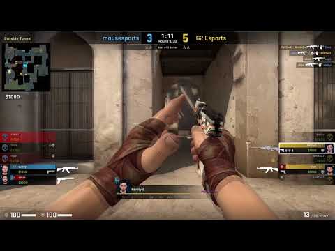 CS:GO POV Demo G2 kennyS (29/16) vs Mousesports (de_dust2)
