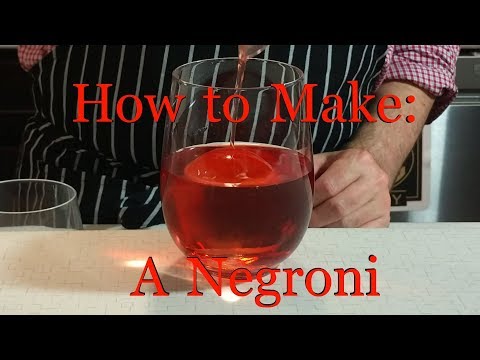 Negroni: How to Make - Inebrious
