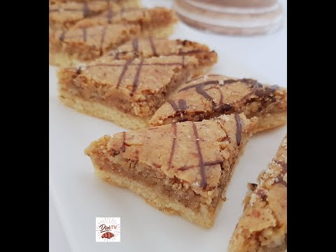 Nuss - Marzipan Ecken / traumhaft lecker / Nut - Marzipan biscuits