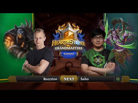 Bozzzton vs Seiko - Group A Elimination - Hearthstone Grandmasters Europe 2020 Season 1 - Playoffs