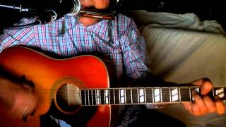 #3 ~ Tangled Up In Blue ~ Bob Dylan ~ Acoustic Cover w/ Epiphone Dove Pro & Bluesharp