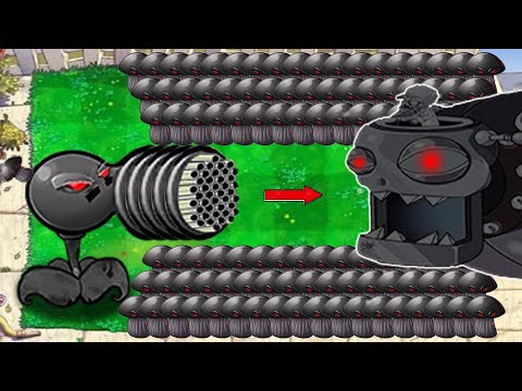 Doom Peashooter Gatling and 999 Doom Shroom vs Dr.Zomboss Gargantuar | Plants vs Zombies Crumbs mode