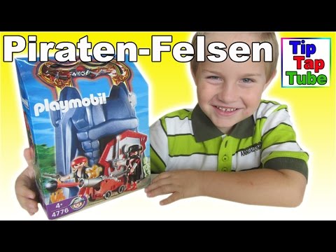 Playmobil 4776 Mitnehm-Piratenfelsen Spielzeug auspacken und aufbauen-Kanal für Kinder-Kinderkanal