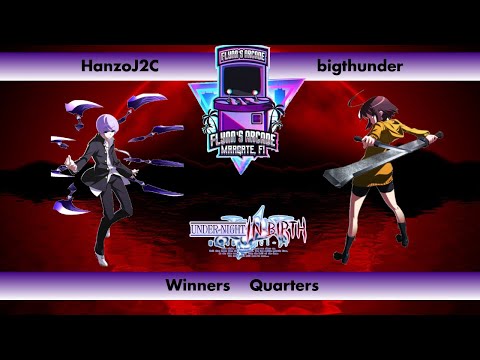 Flynn's Arcade 079 Winners Quarters - HanzoJ2C (Byakuya) vs bigthunder (Linne) Under Night In-Birth
