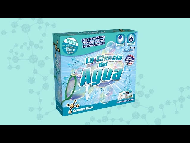 Vídeo relacionado con Science4you - la ciencia del agua - juguete científico y educativo
