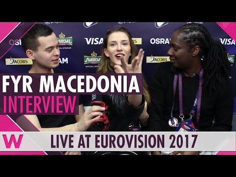 Jana Burčeska (FYR Macedonia) interview @ Eurovision 2017 | wiwibloggs