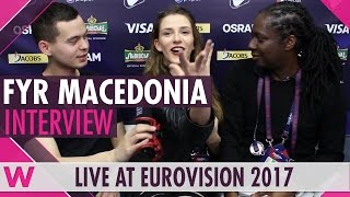 Jana Burčeska (FYR Macedonia) interview @ Eurovision 2017 | wiwibloggs