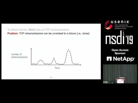 NSDI '19 - Blink: Fast Connectivity Recovery Entirely in the Data Plane