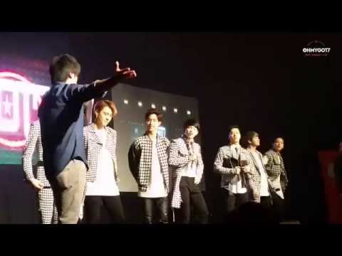 [Fancam] 150321 GOT7 Fanmeeting in KL Malaysia - Intro and Traditional Dance