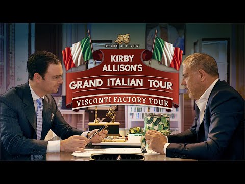 Visconti Pens Factory Tour: The Art of Writing in Renaissance Florence | Kirby's Grand Italy Tour