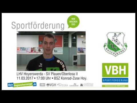 Werbung: LHV gegen Plauen - ELSTERWELLE