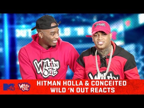 Hitman Holla & Conceited Judge Their Wild ‘N Out Auditions 😂 | Wild ‘N Out Reacts | MTV