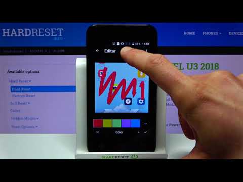 Cómo hacer una captura de pantalla en ALCATEL U3 - tomar captura, capturar pantalla