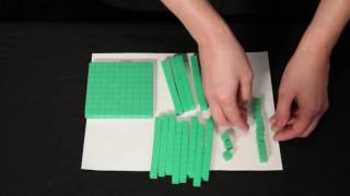 Using Base-10 Blocks to Add 148 + 85