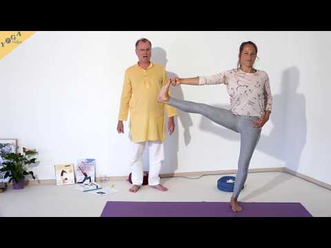 Berg-Haltung auf einem Fuß - Yoga Asana Lexikon