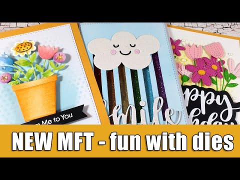 Cards with dies | New MFT release